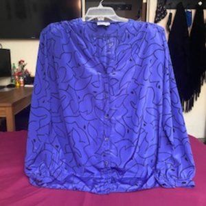 Campus Casuals of California; Long Sleeve Blouse